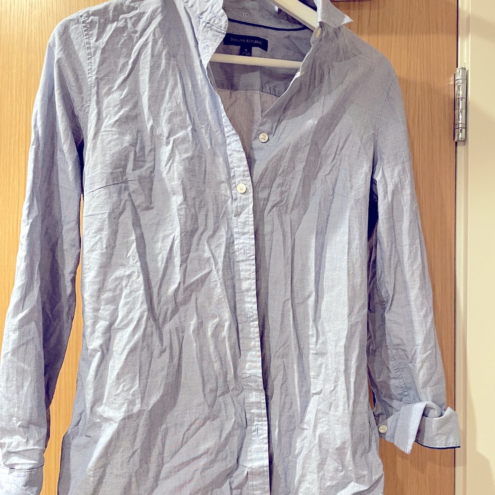 Tailored button up blouse